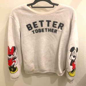 Minnie and Mickey sweater